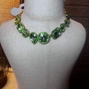 Urban Outfitters Green Statement Necklace